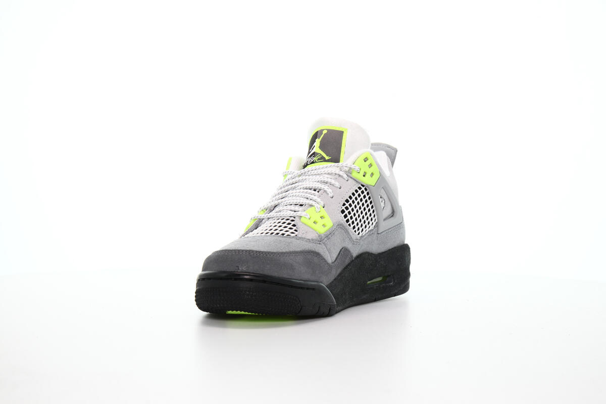 Air Jordan 4 Retro SE 'Neon' (GS) - Image 7