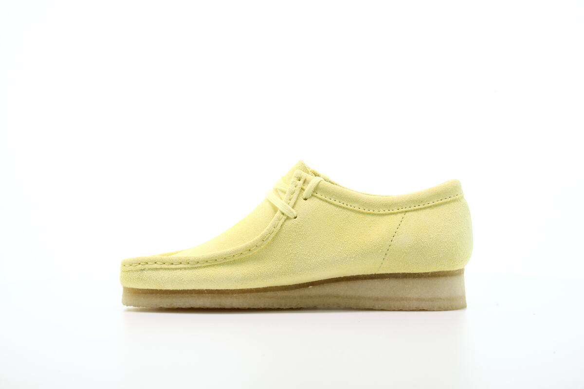yellow wallabees clarks