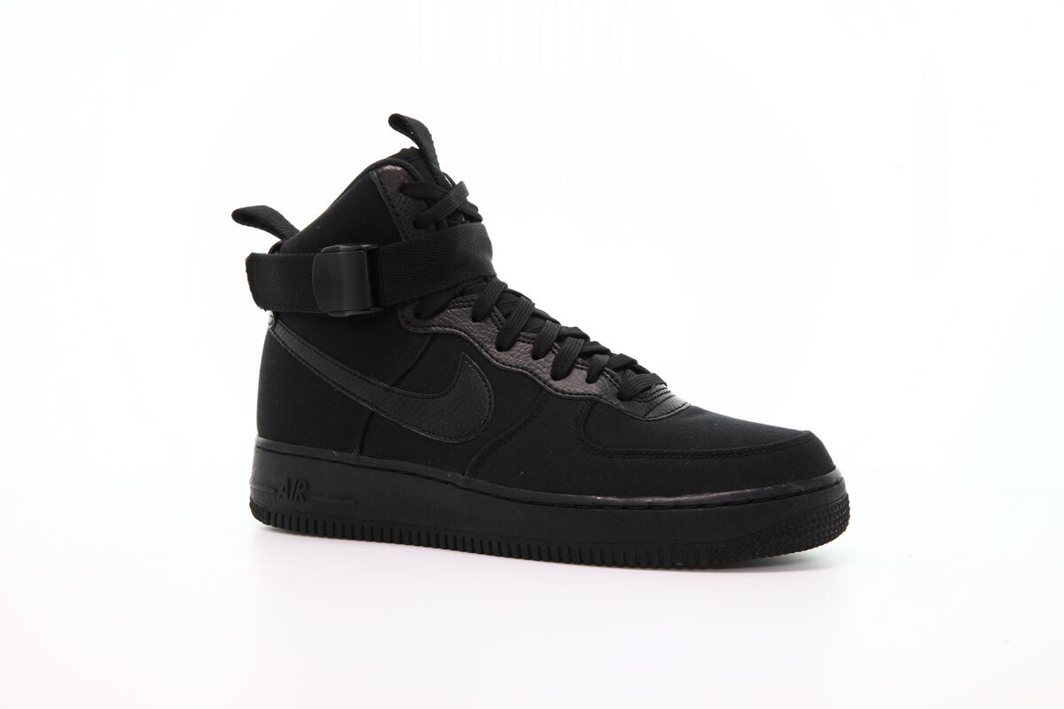 Triple Black Air Force 07 High Top Black 2012 Nike Air Force '07