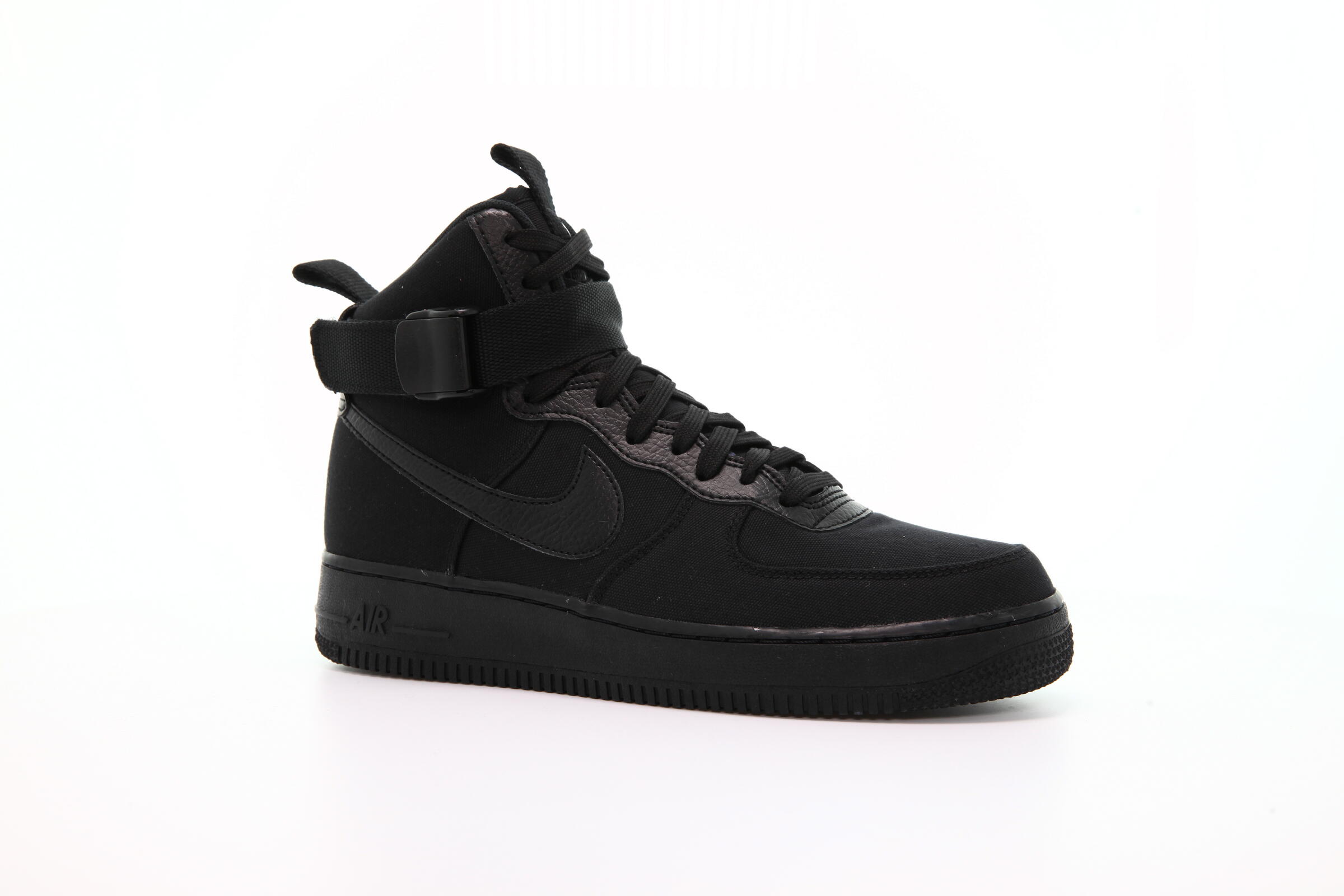 nike air force 1 black suede high