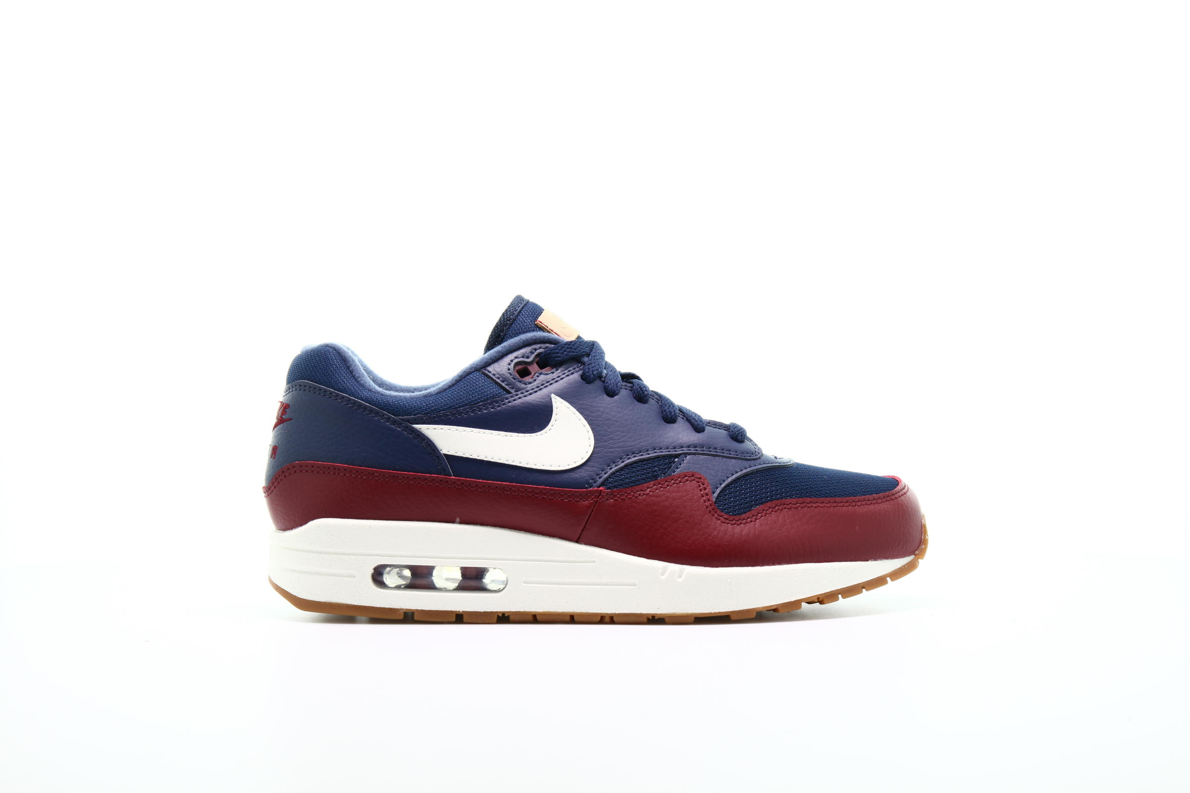 Air max 1 navy red online