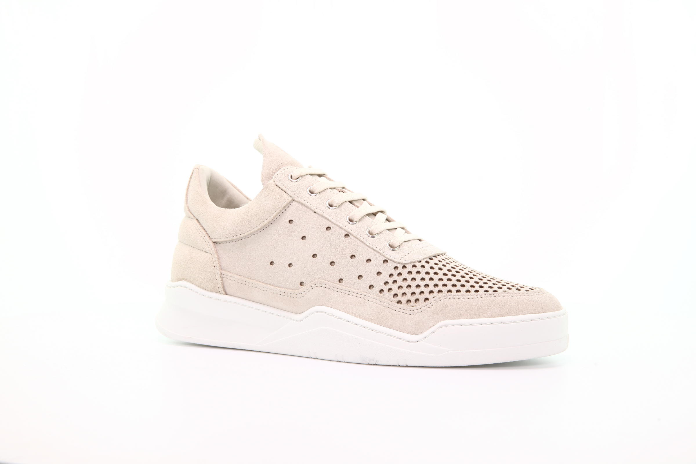 Filling Pieces Low Top Ghost Gradient perforated "Off White"