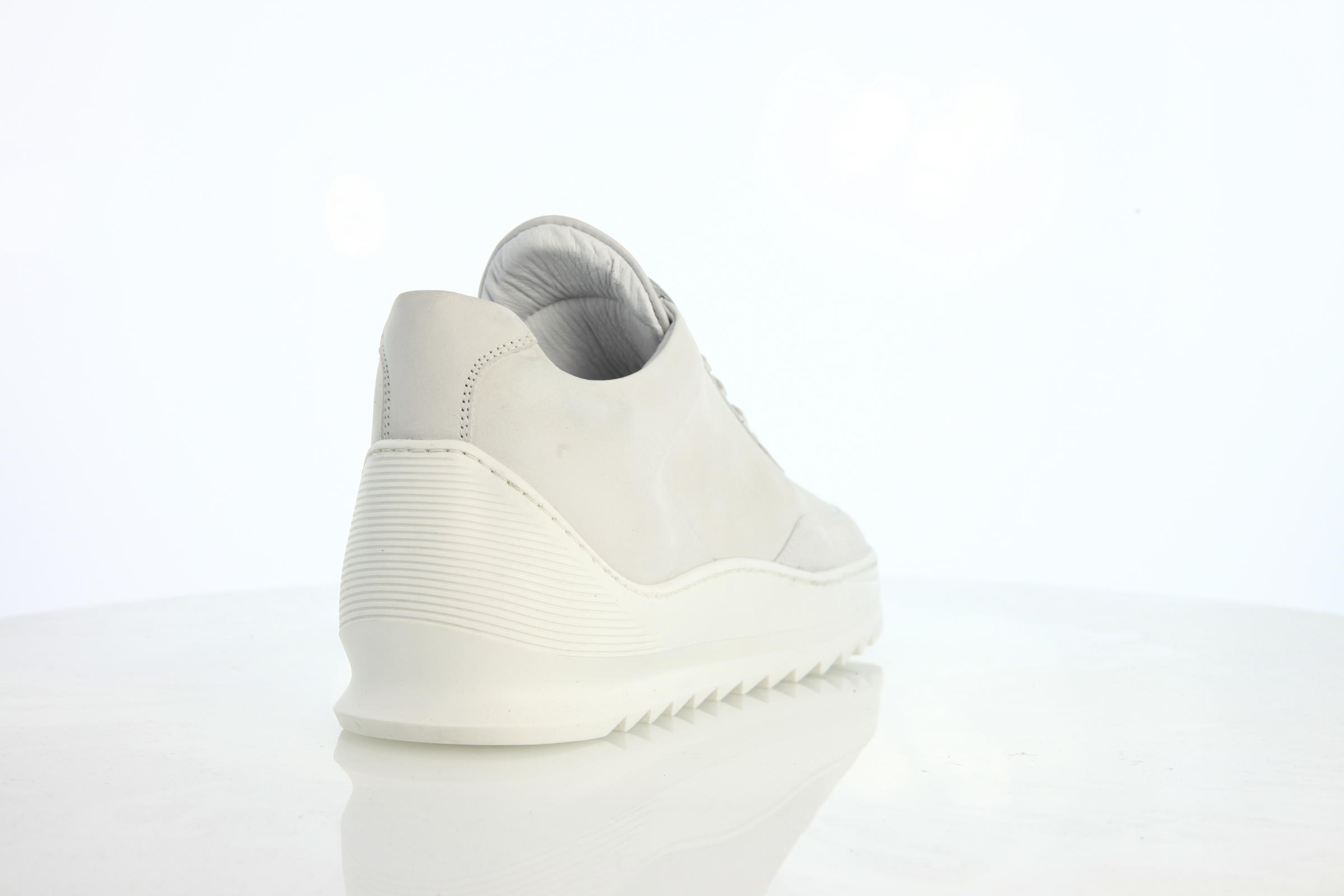 Filling Pieces Low Top Heel Cap Basic "All White"