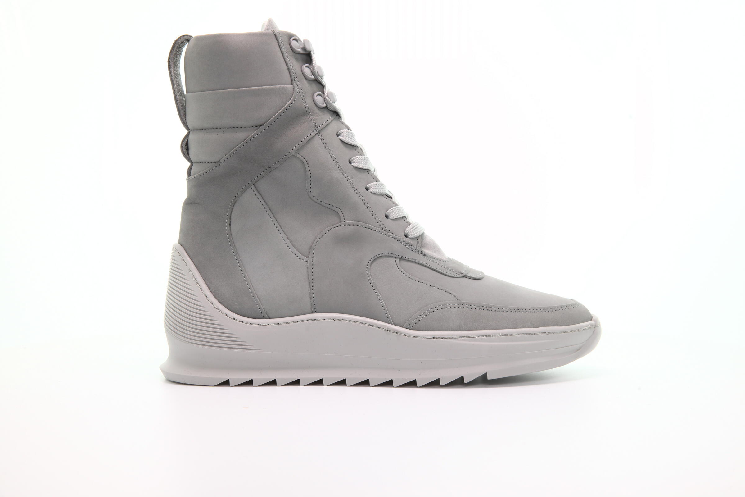 Filling Pieces Peak Boot Heel Cap Storm "All Dark Grey"