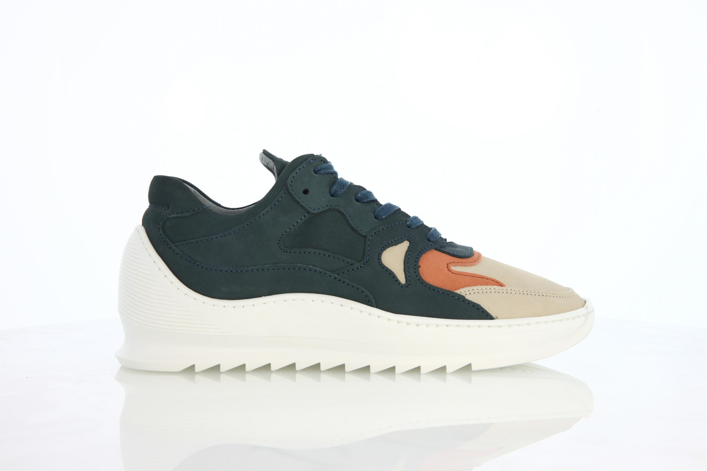 Filling Pieces Low Plasma Heel Cap Orbit "Army Green"
