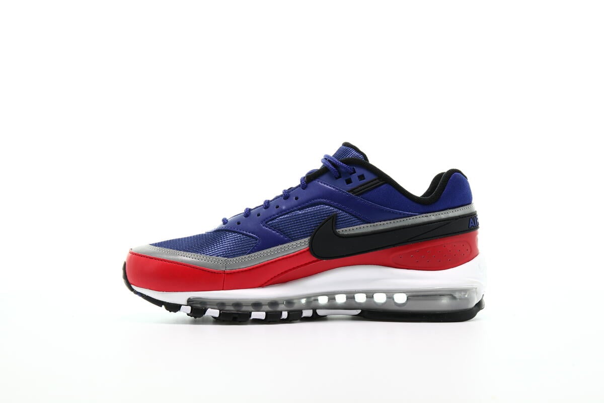 blue red air max 97