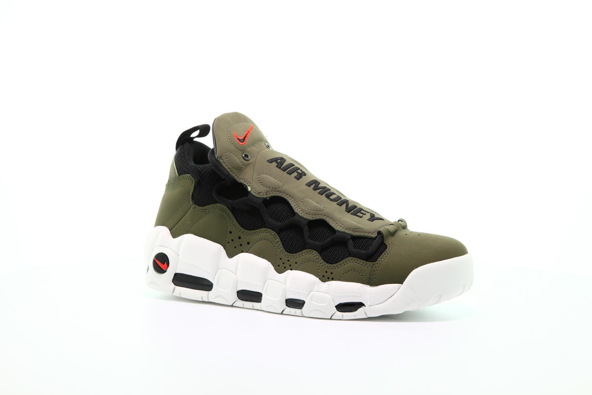 Nike Air More Money "Medium Olive" - Image 4