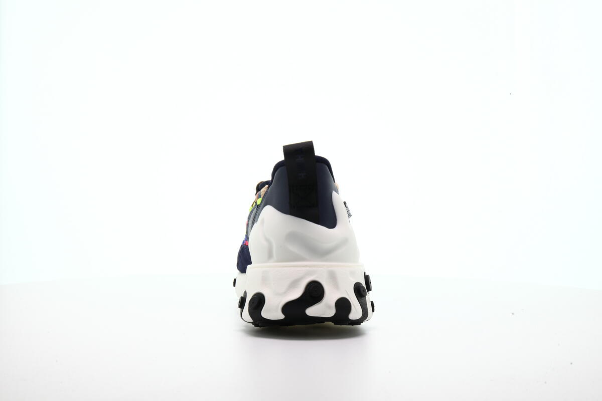 Nike React Sertu Shoes Mens 8.5 Blackened Blue‎ Black Sail Sneakers AT5301-400 Nike AT5301-400 Nike React Sertu Mens Lifestyle Shoe - Blue  main image 2