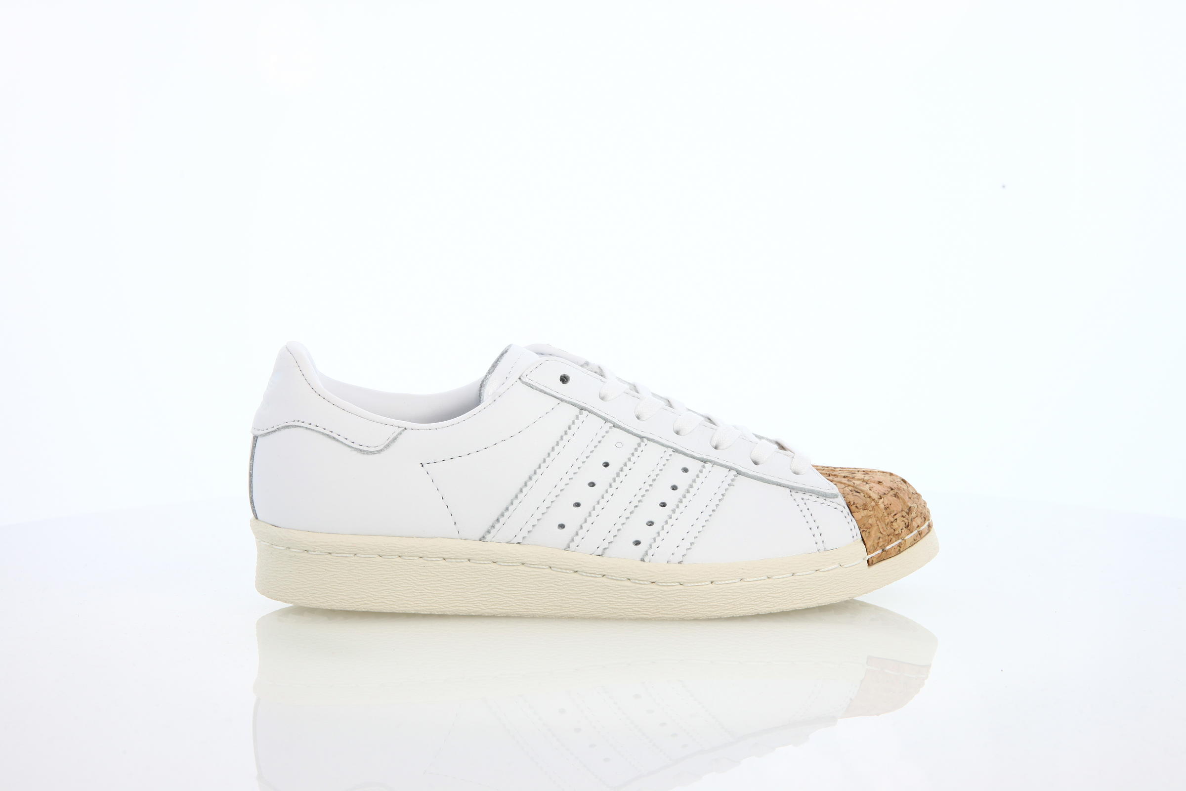 adidas Originals Superstar 80s W Cork "All White"