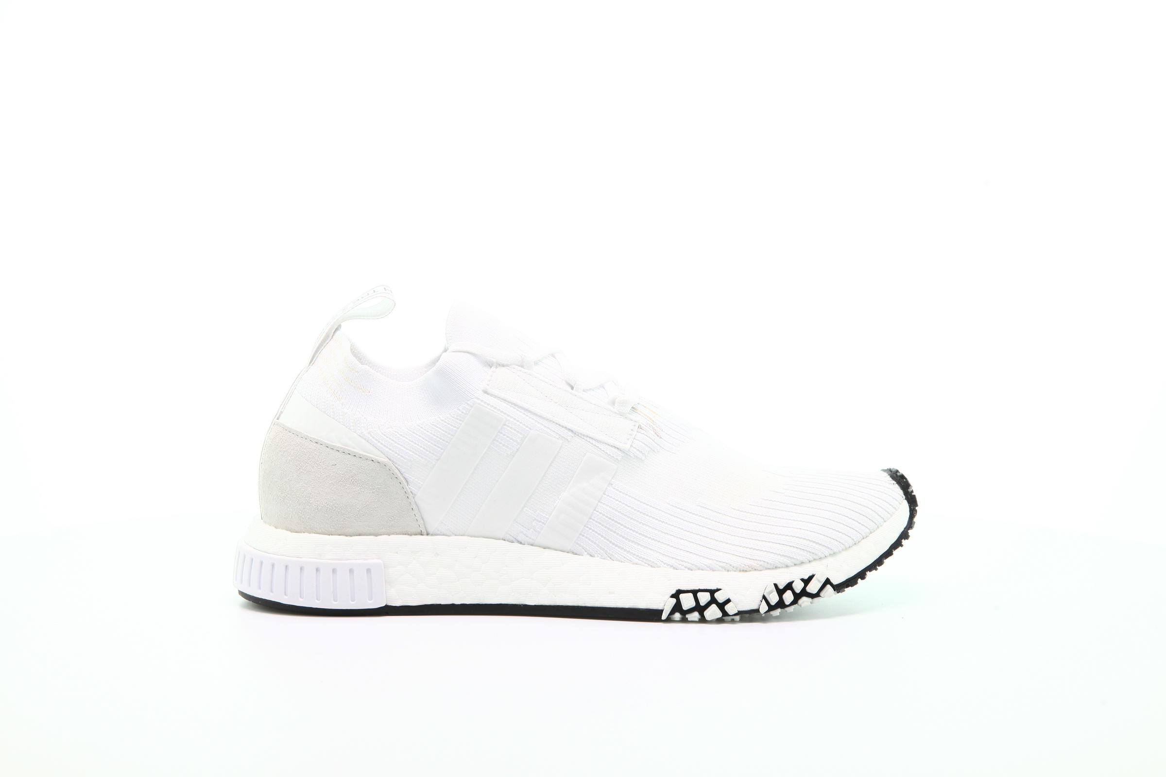 Adidas nmd all white primeknit hotsell