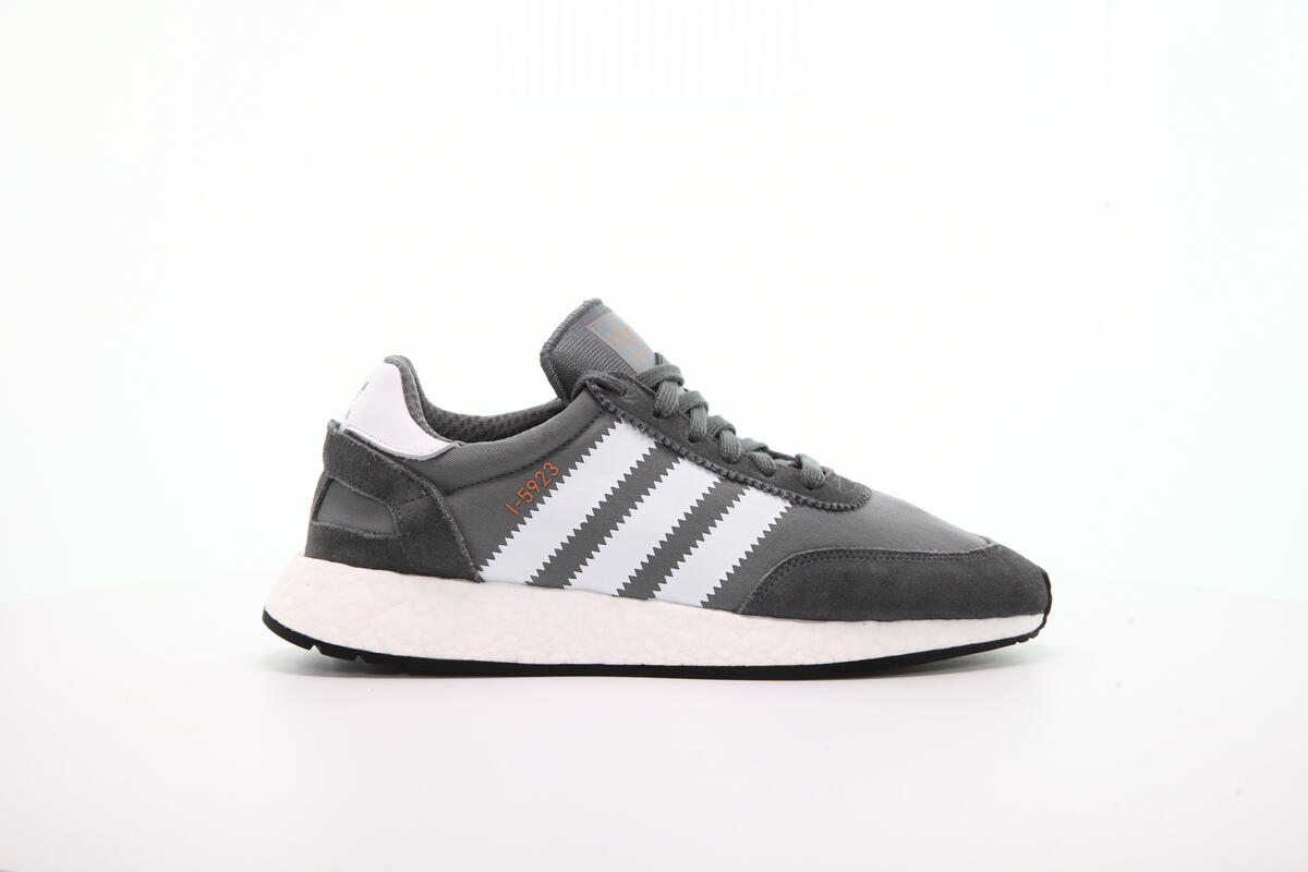 adidas gazelle silver green womens Adidas I-5923 D97345 Mens Gray Canvas Lace Up Lifestyle Sneakers Shoes main image 1