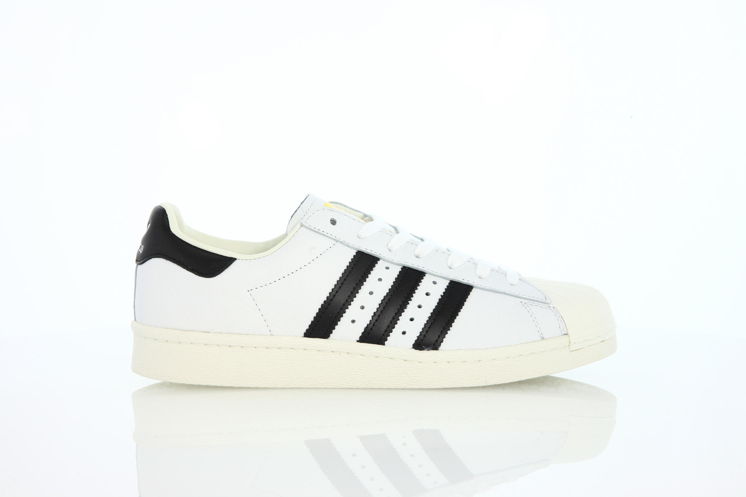 Adidas originals superstar white / black / gold femme best sale