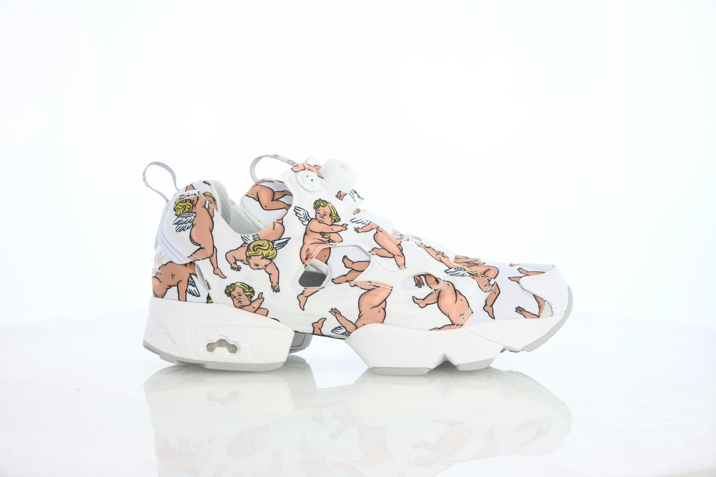 Reebok fury pump uomo rosa on sale