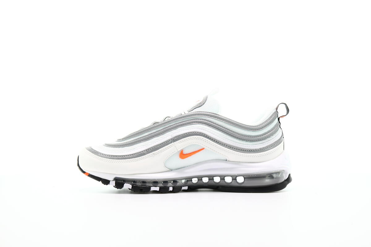 Womens Shoe Air Max 97 White/metallic Silver/cone Nike Air Max 97