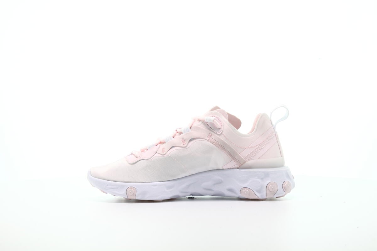 Nike WMNS React Element 55  Nike React Element 55 Pale Pink Bleached Coral Running Shoes BQ2728-60 Women\'s 9 main image 0
