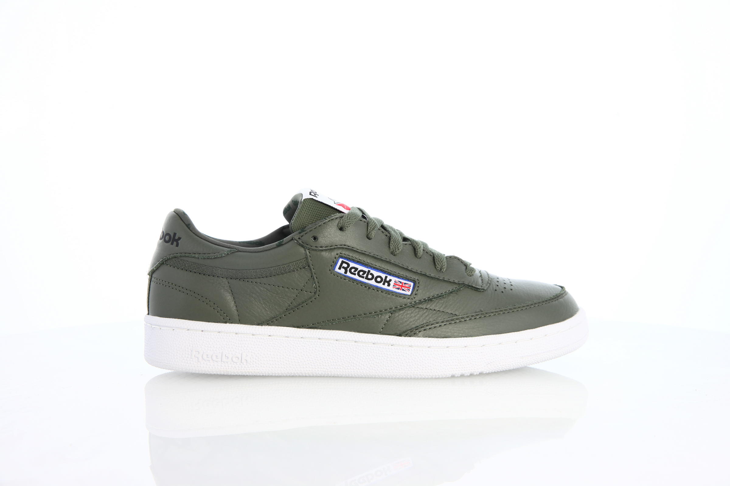 Reebok Club C 85 Overbranded "Hunter Green"