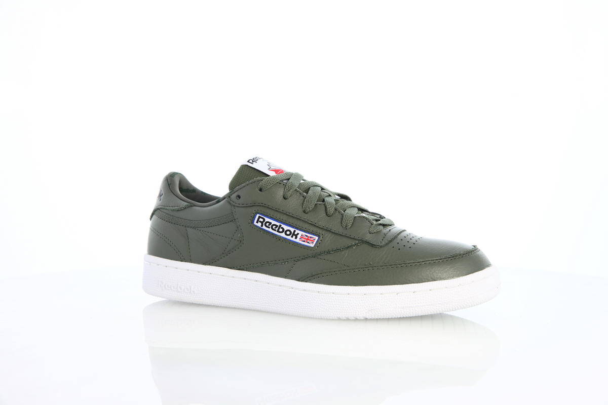 Auto Wear out Amuse Reebok Club C 85 Overbranded "Hunter Green" | BS5211 | AFEW STORE