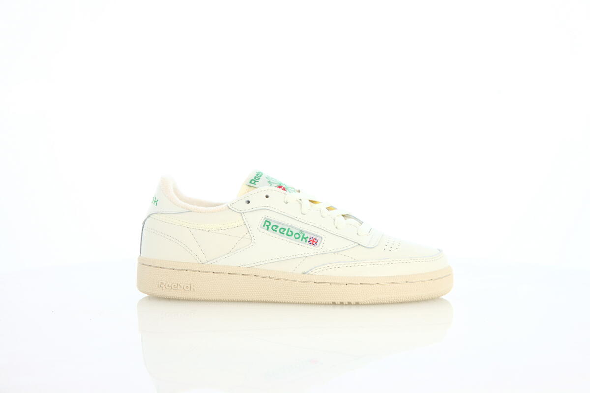 Reebok Club C Chalk White/Green (Women's) - Image 17