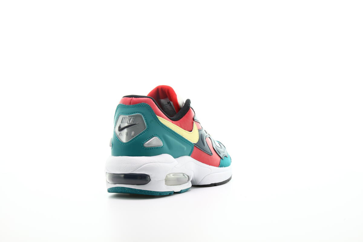 Nike Mens Air Max2 Light SP Habenero Red/Armory Navy BV1359-600 Nike Air Max2 Light SP Shoes Habanero Red Armory Navy BV1359  main image 4