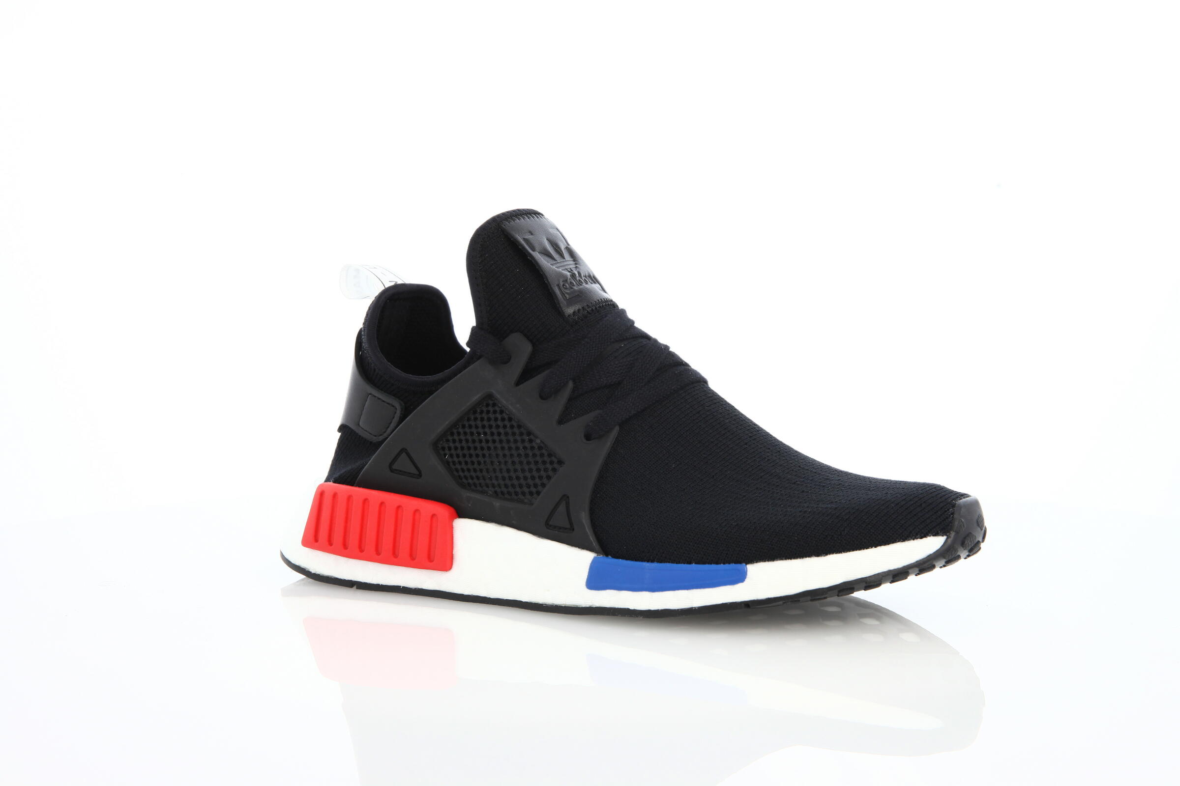 Adidas NMD XR1 BY1909 Black Red Blue Primeknit OG Sneakers Adidas NMD XR1 Primeknit BY1909 Black Running | Mercari main image 2