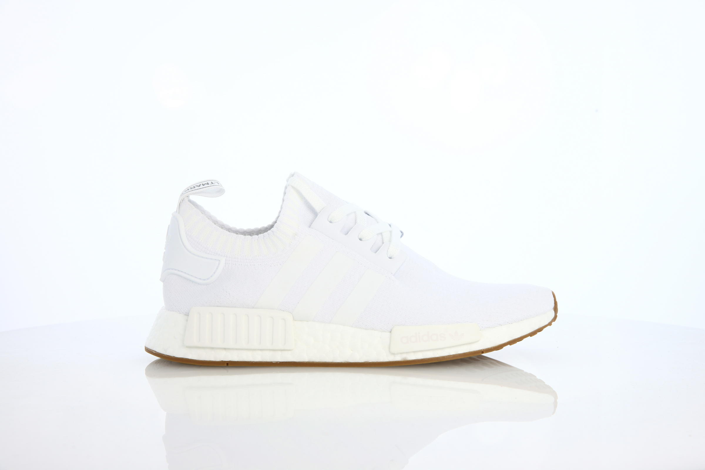 adidas Originals Nmd R1 Original Boost Runner Primeknit White Gum BY1888 AFEW STORE