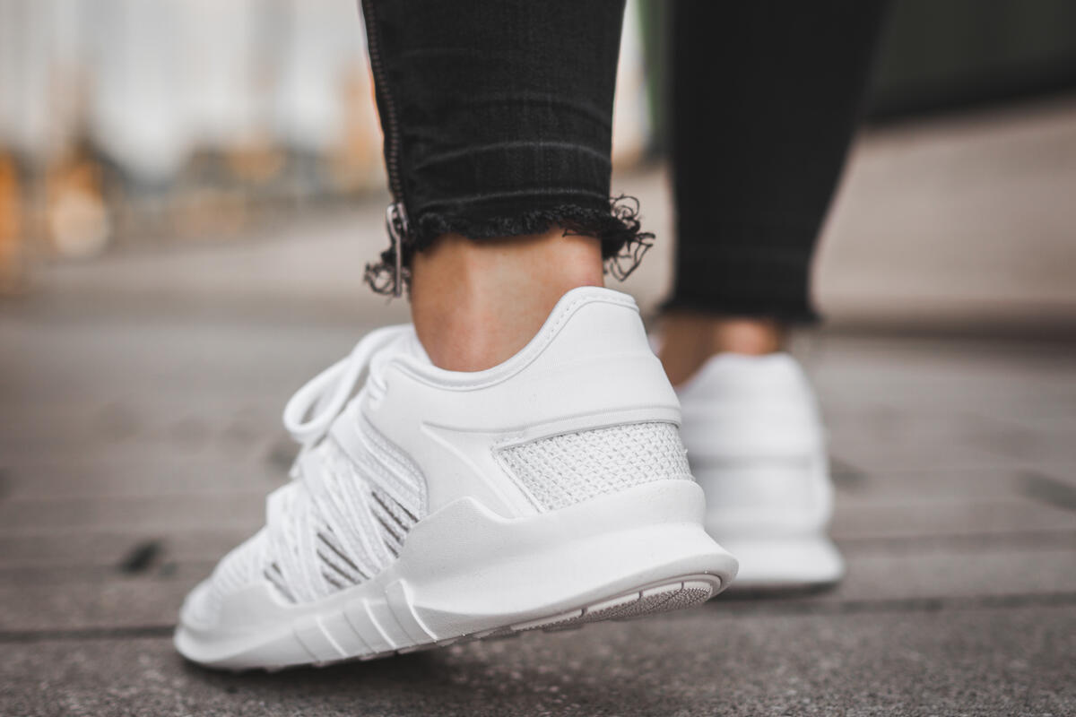 adidas originals eqt racing adv trainers in white
