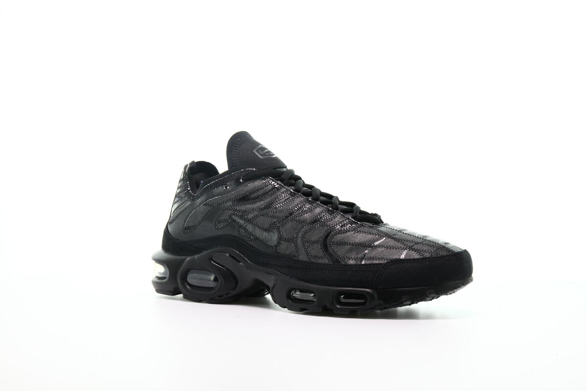 nike air max plus deconstructed black