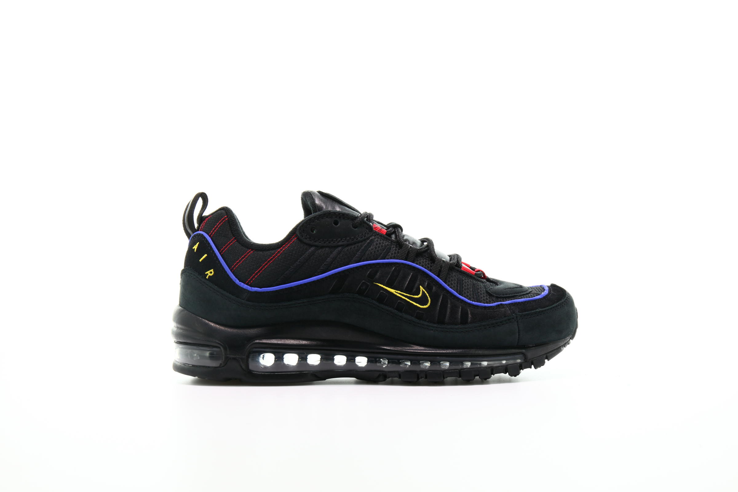 Nike air max 98 leder schwarz online