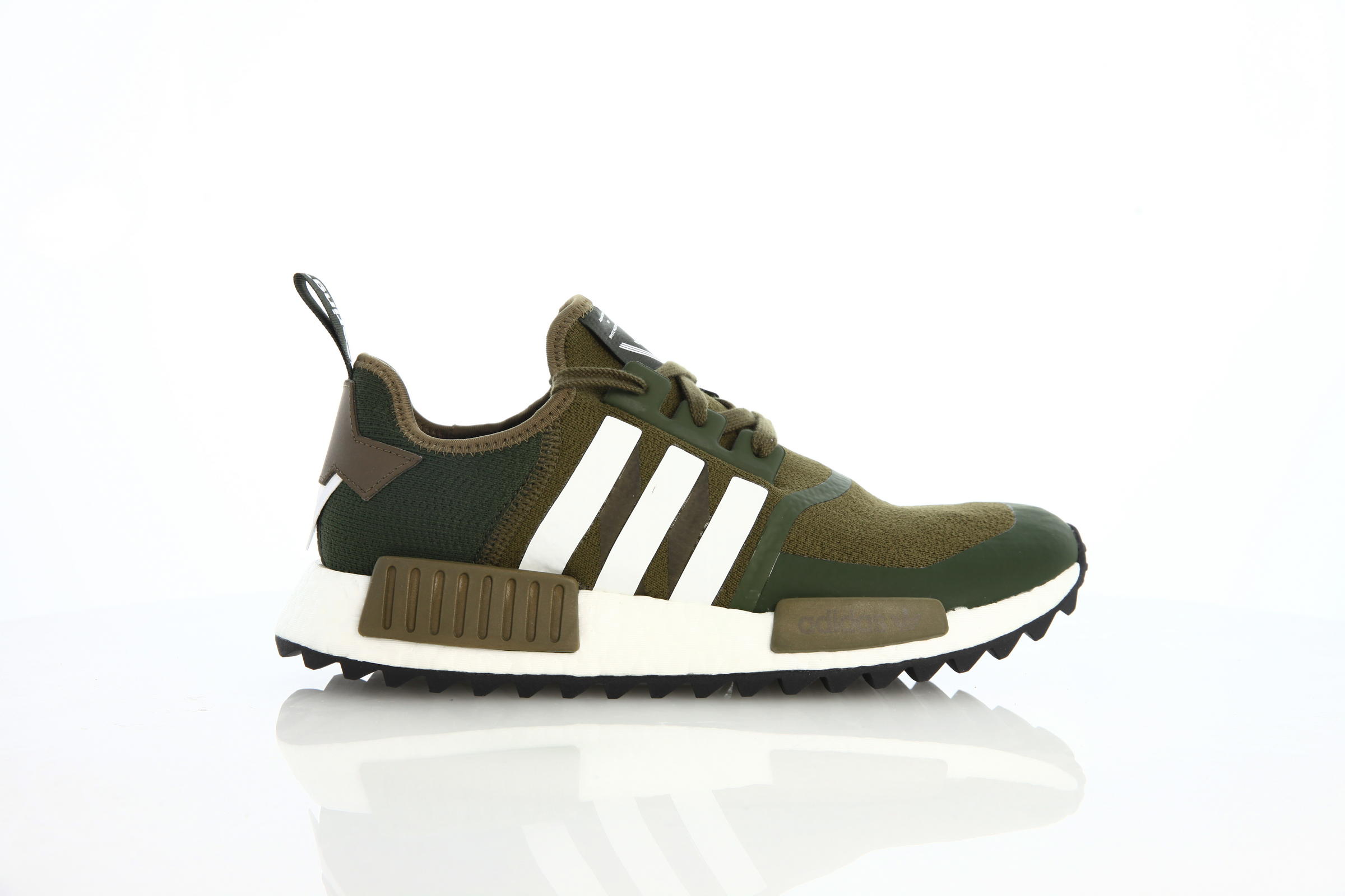 adidas Originals x White Mountaineering Nmd Trail Primeknit Trace Olive CG3647 AFEW STORE