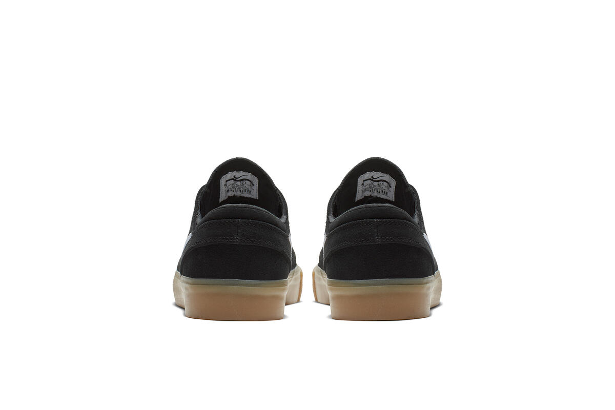 Nike SB Janoski Remastered Black / White - Black - Gum Light Brown - Image 3