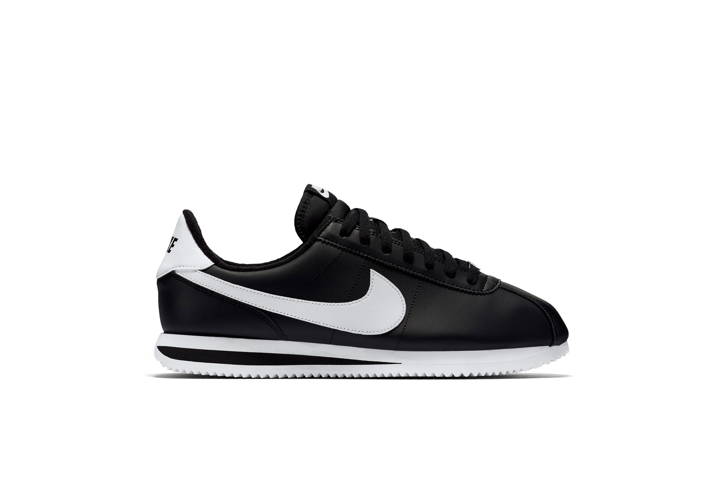 Nike CORTEZ BASIC LEATHER "BLACK"