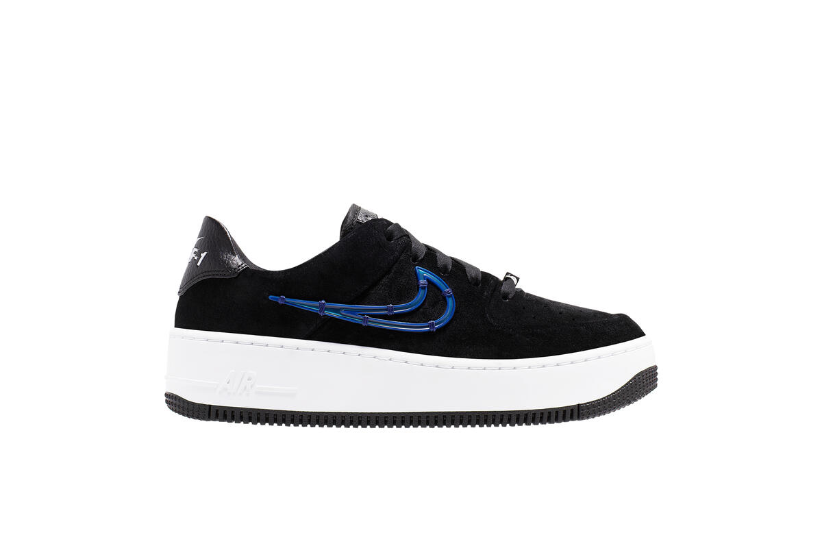 Nike Air Force 1 Low Black (Women's) - Image 9