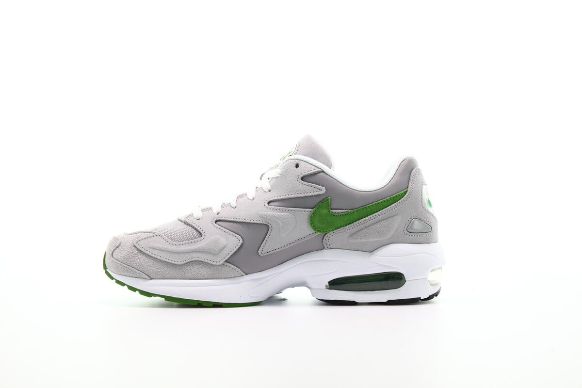 air max 2 light grey green