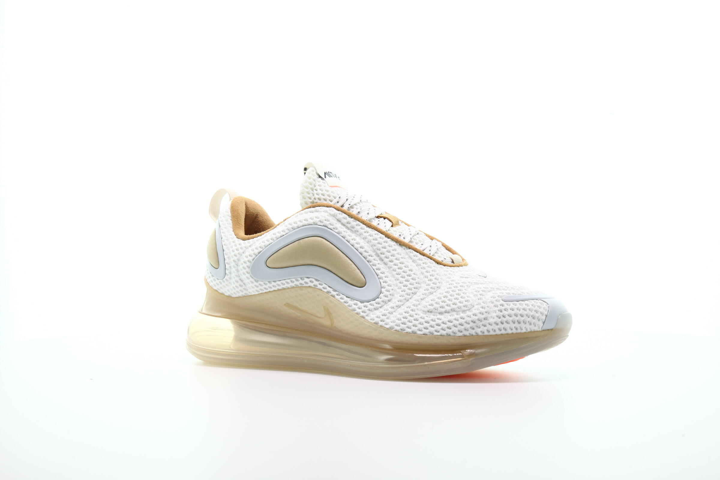 nike 720 white and gold