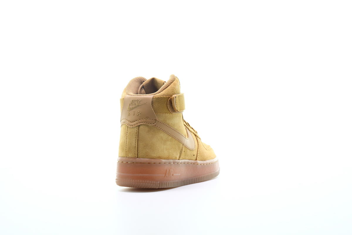 Nike Air Force 1 High LV8 3 GS 6.5Y Wheat Shoes Sneakers CK0262-700 Womens 8