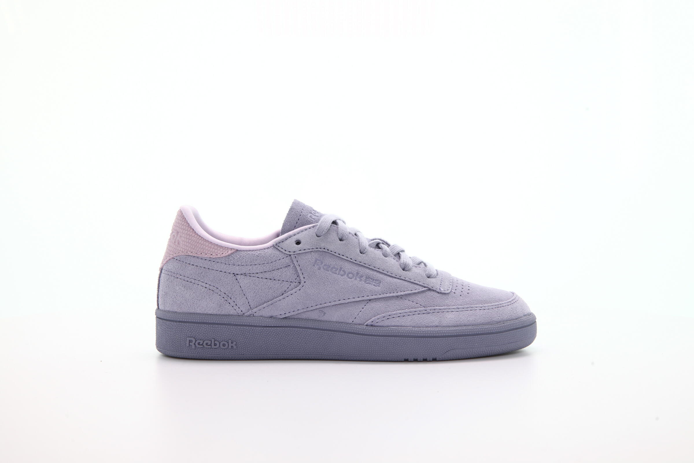Reebok Womens Club C 85 Nubuck "Purple Fog"