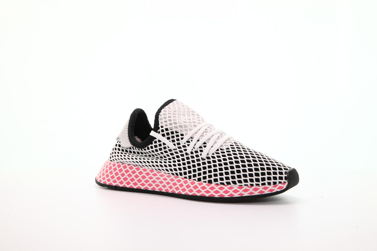 adidas deerupt core black chalk pink