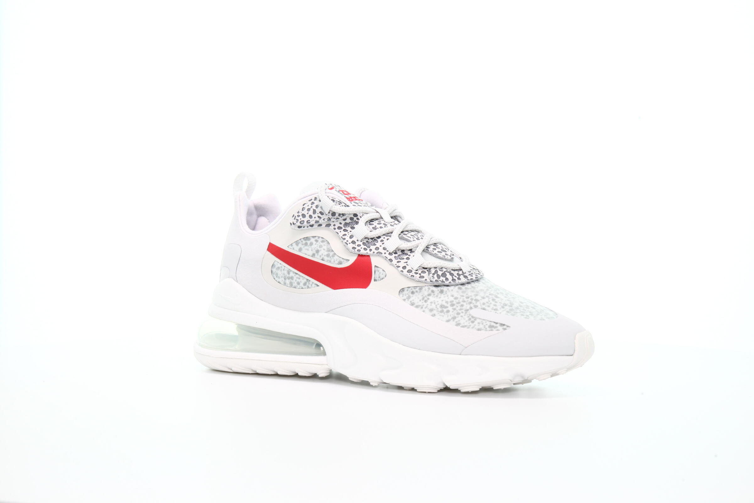 air max 270 react neutral grey university red