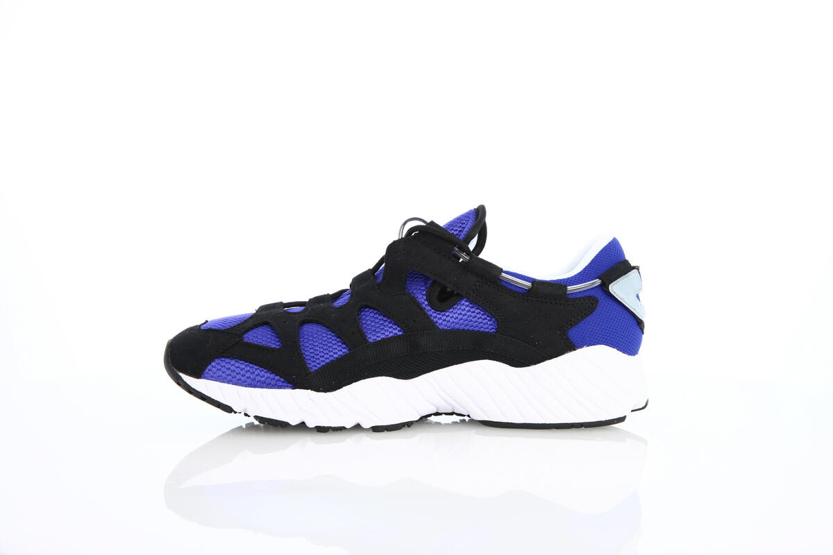 Asics Gel-Mai Mens Blue Trainers Size 10 ASICS Gel-Mai Blue Suede Textile Lace Up Mens Sports  main image 3