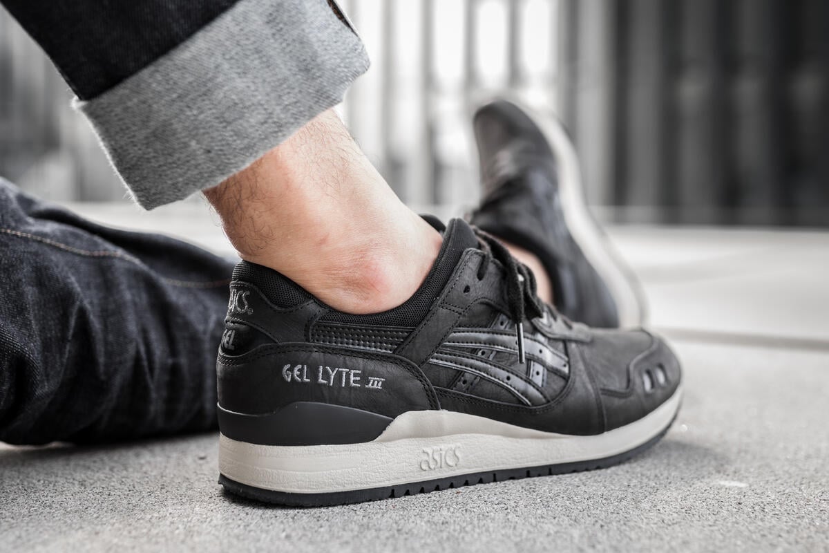 Leather Asics Gel Lyte Schwarz Asics Gel Lyte III 
