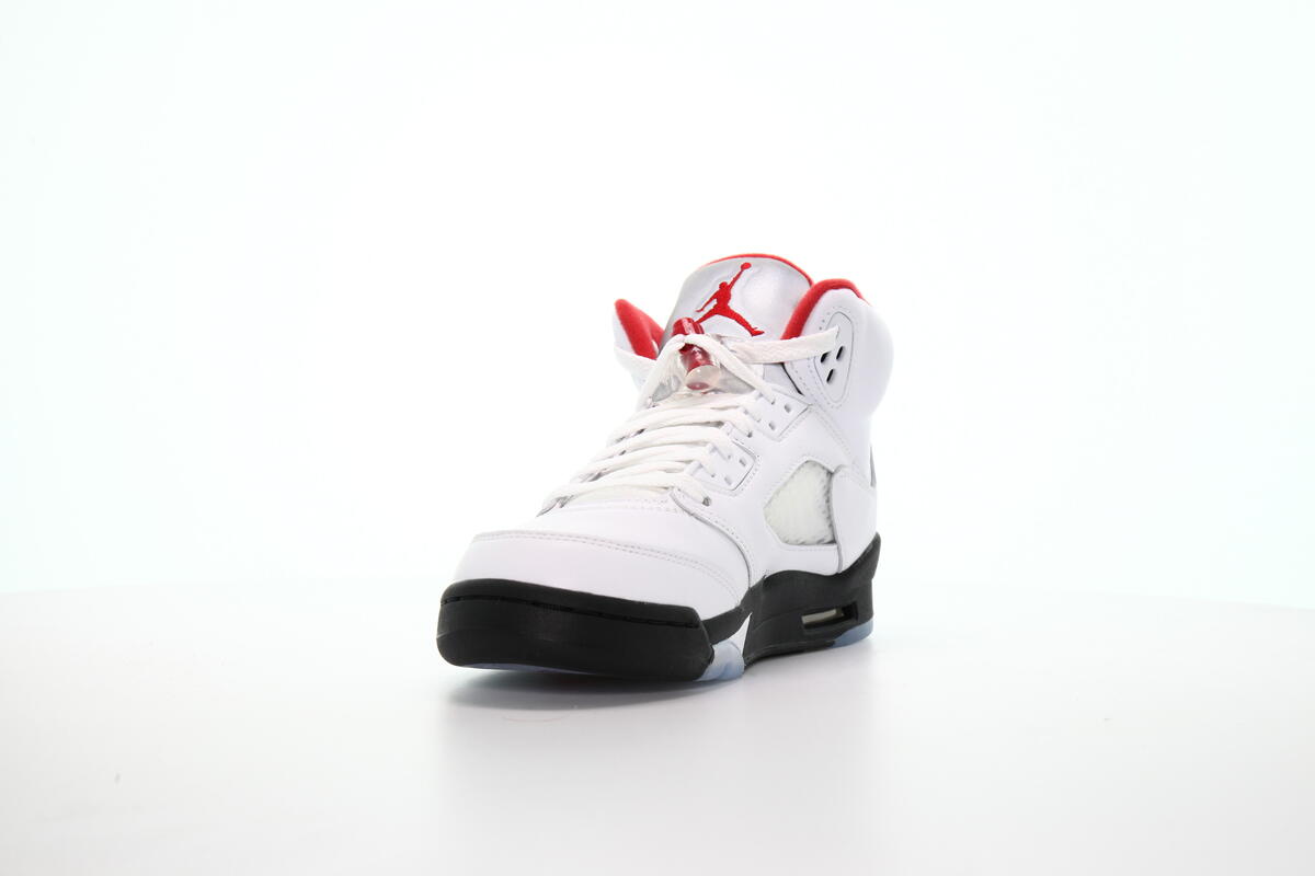 retro 5 true white fire red