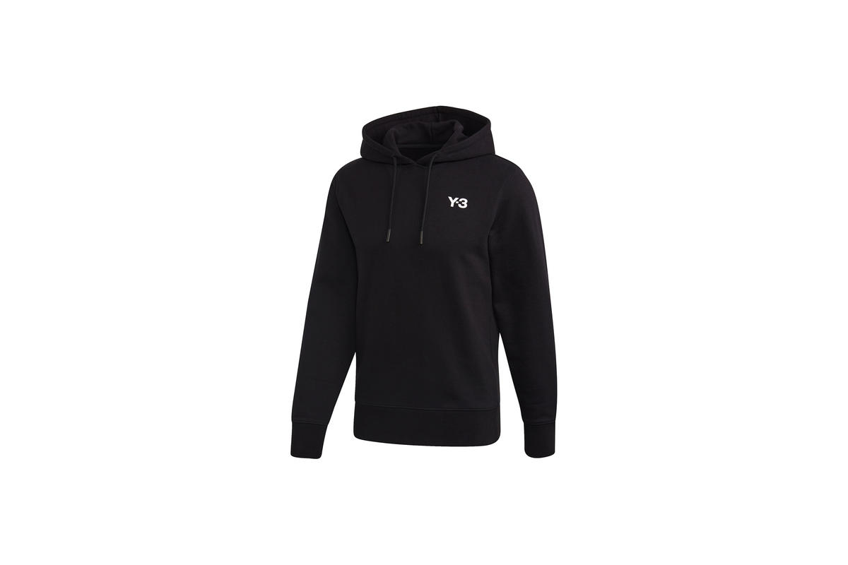 adidas Y-3 SWIM Graphic Hoodie Black - Image 2