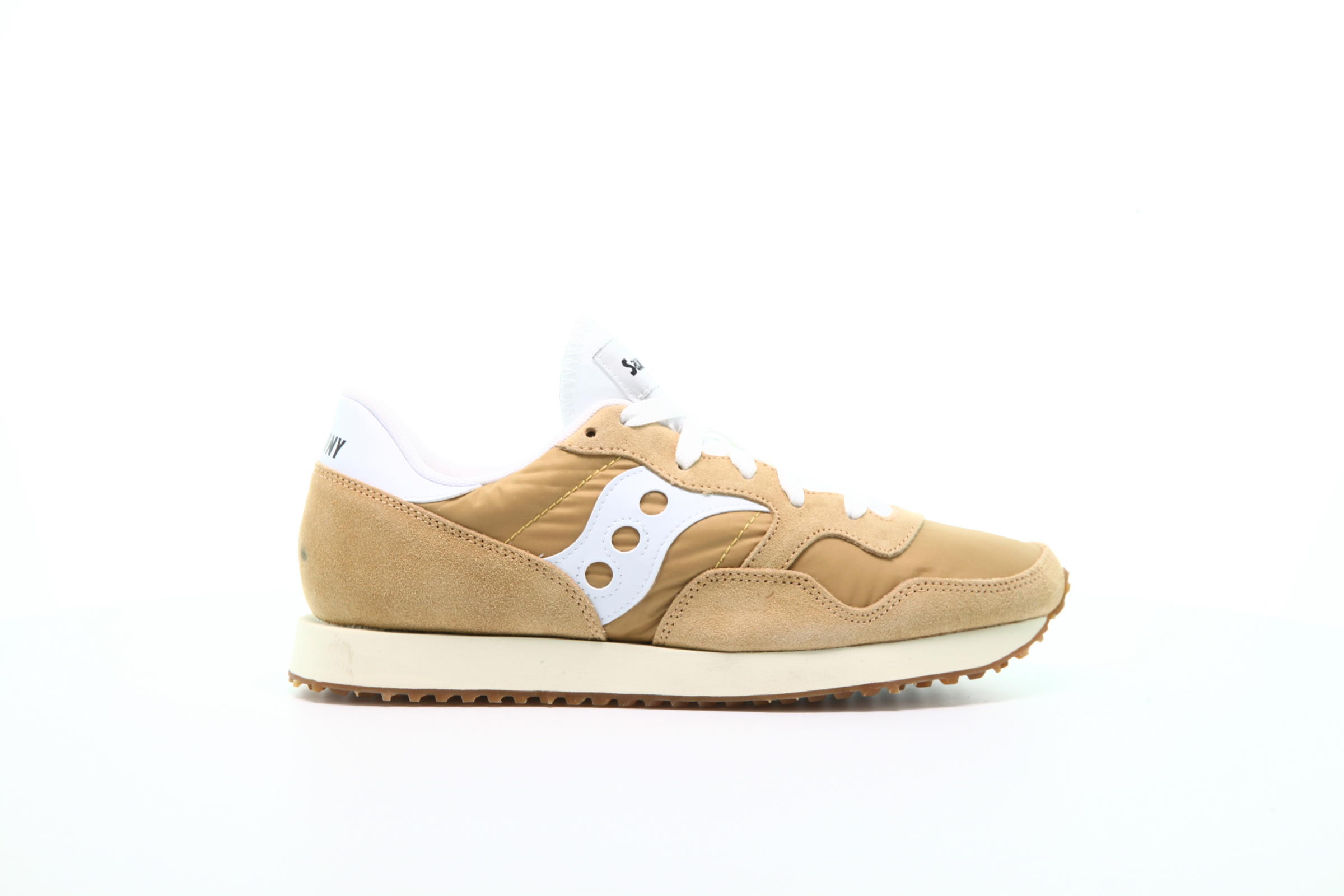 Saucony DXN Trainer Vintage "Tan White"