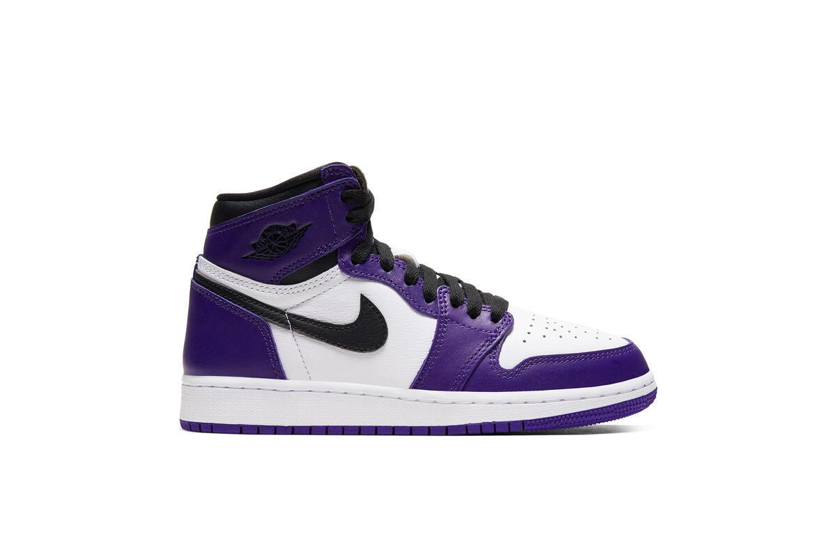 Air Jordan 1 Retro High OG 'Court Purple' (GS) - Image 2