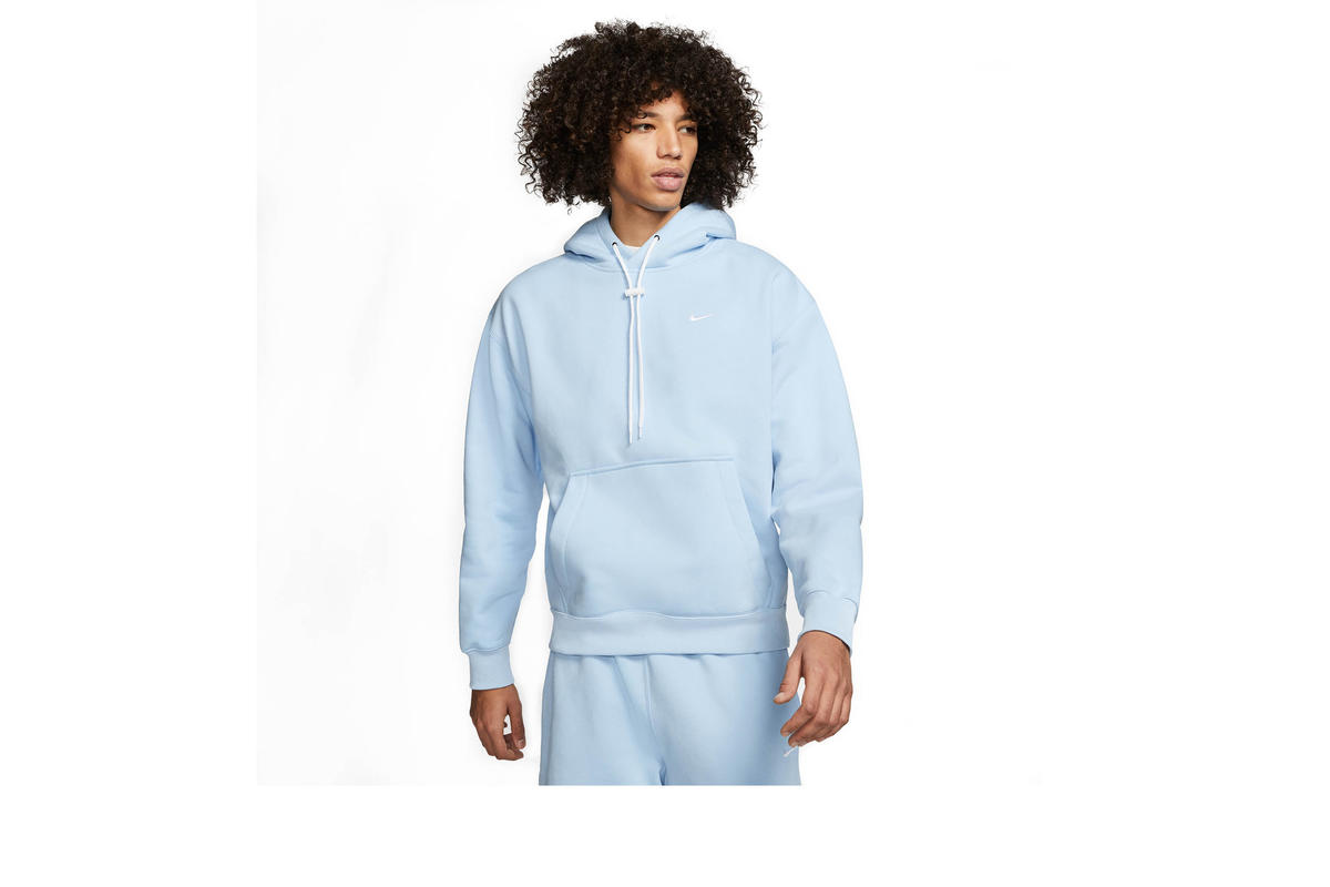 nikelab hoodie blue