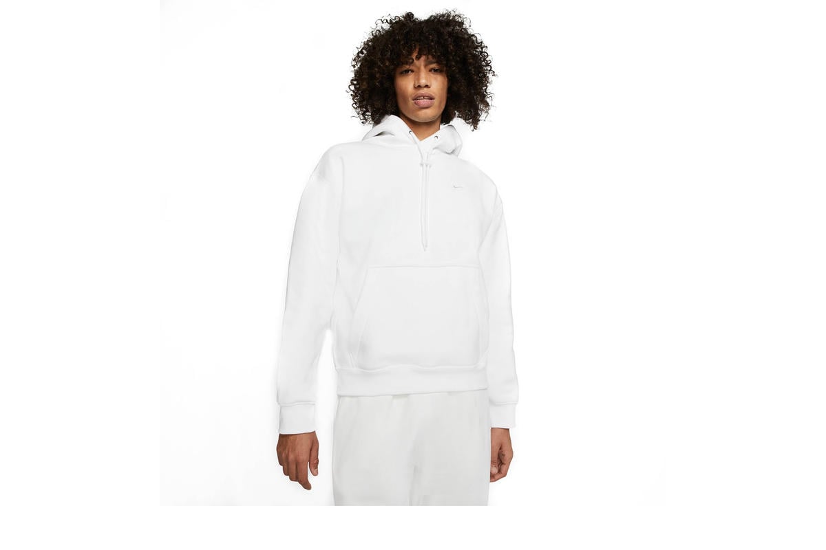 nikelab hoodie white