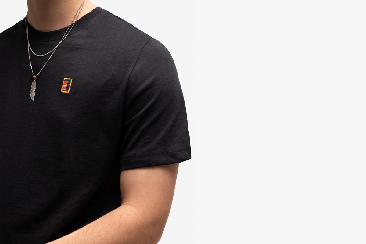 Nike Court Tee Black - Image 3