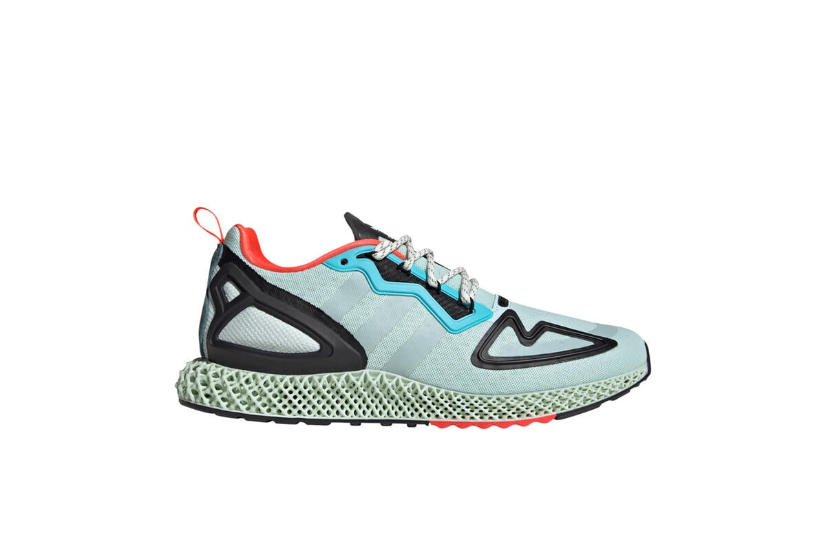 Adidas ZX 2K 4D Men\'s Size 6.5 Women\'s Sz 7.5 Dash Green Running Shoes (FV8500) adidas ZX 2K 4D Dash Green for Sale | Authenticity  main image 4