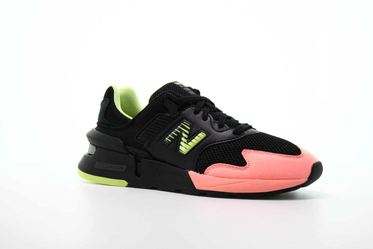 New Balance MS997 Black / Orange - Image 3