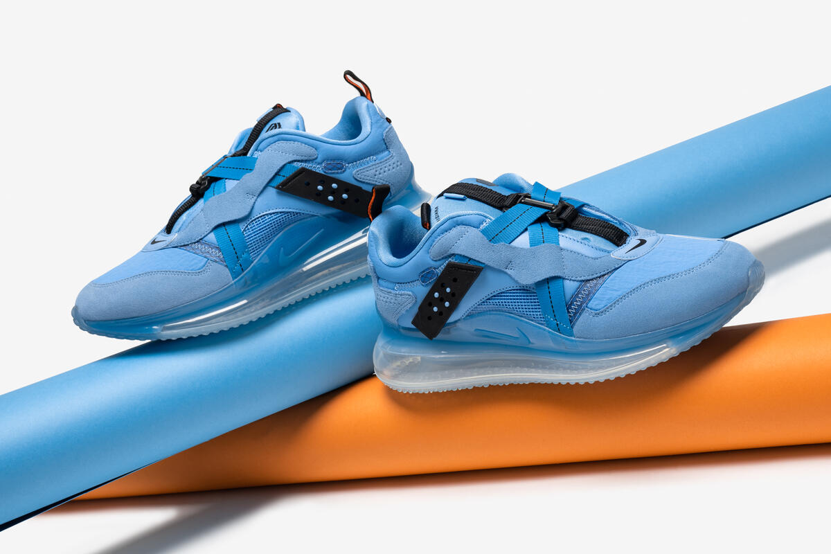 Nike Air Max 720 OBJ SLIP University Blue - Image 4